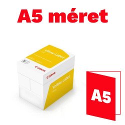 Másolópapír A5, 80g, Canon Yellow Label 500ív/csomag, Másolópapír univerzális Canon