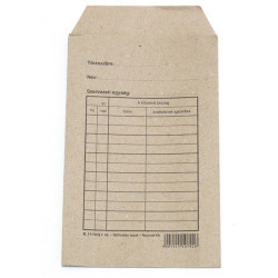 Bérfizetési tasak B.17-70/UJ Pénzügy Nyomell