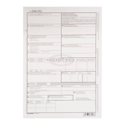 CMR nemzetközi fuvarlevél A4, 4lapos garnitúra B. CMR/4 Bluering® Nyilvántartás Bluering