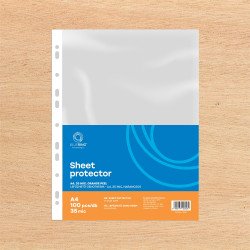 Genotherm lefűzhető A4, 35 micron narancsos 100 db/csomag Bluering® Lefűzhető genotherm Bluering