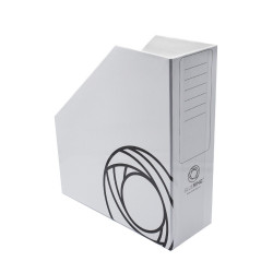 Iratpapucs 9cm, karton, fóliázott Bluering® fehér Iratpapucs Bluering