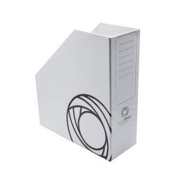 Iratpapucs 9cm, karton, fóliázott Bluering® fehér Iratpapucs Bluering