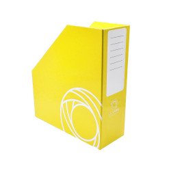 Iratpapucs 9cm, karton, fóliázott Bluering® sárga Iratpapucs Bluering
