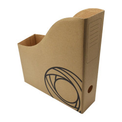 Iratpapucs 8cm, mikrohullámú karton Bluering®, natúr Iratpapucs Bluering