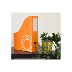 Iratpapucs 8cm, mikrohullámú karton Bluering®, sárga Iratpapucs Bluering