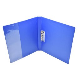 Villámzáras mappa A4, műanyag Bluering®, kék Villámzáras mappa Bluering