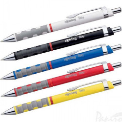 Golyóstoll fehér test, Rotring Tikky III, írásszín kék Golyóstoll Rotring