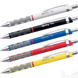Golyóstoll fehér test, Rotring Tikky III, írásszín kék Golyóstoll Rotring