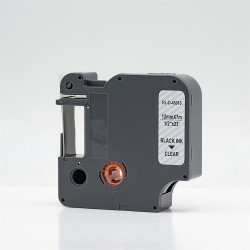 Feliratozógép szalag kompatibilis Dymo D1 S0720500/45010 12mmx7m ECO fekete/víztiszta Nyomtató és feliratozó gép, kellékek Eco